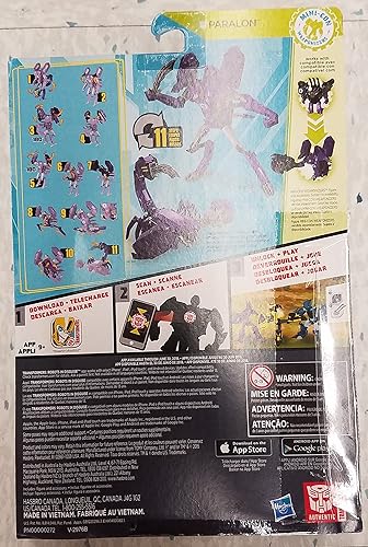 Miniatura 2 de Transformers Robots in Disguise Clash of the Transformers - Figura de acción exclusiva de Paralon