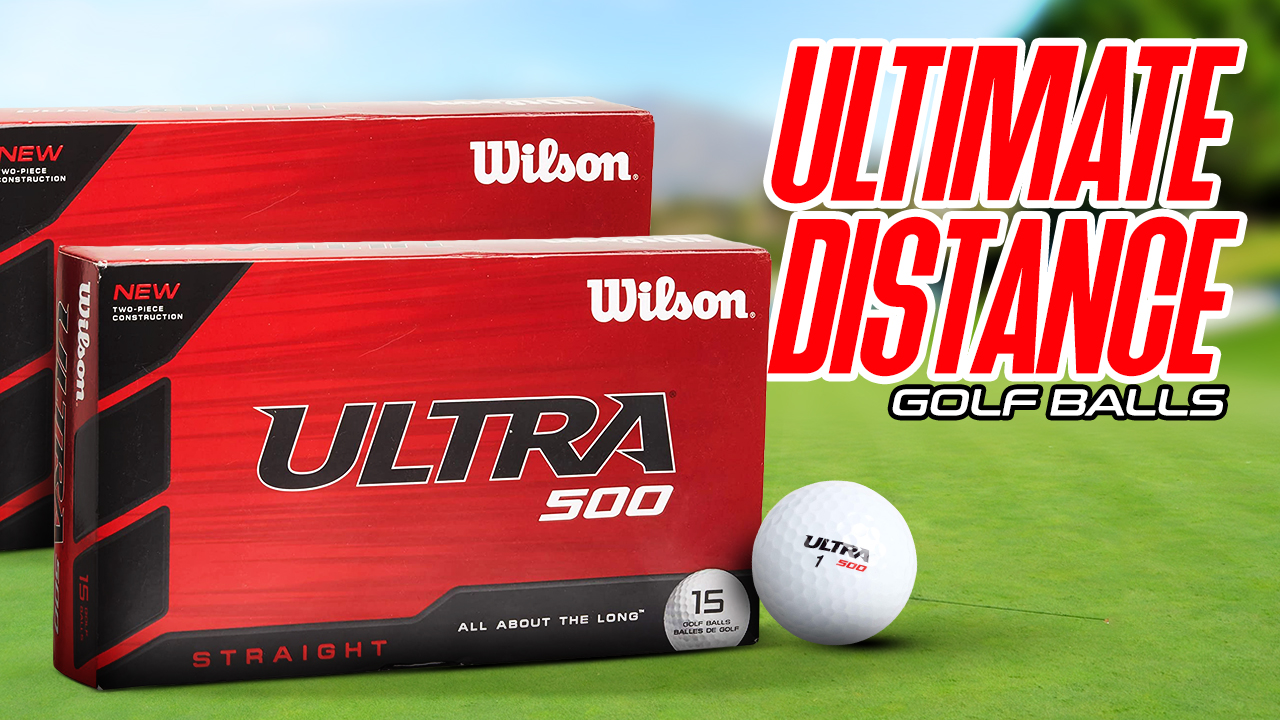 Wilson(ウイルソン) Ultra 500 STRAIGHT 15P 並行輸入品 Ultra Wilson Ultra 500 Straight Golf Balls, 15 Pack, High-Energy Core