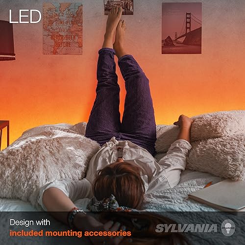 Vista 66 de SYLVANIA 75624 - Tira de luces LED, para exteriores, kit de iniciación, 16 pies-4000 K