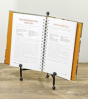 Vista 5 de Decorativo Placa De Trípode y el arte Soporte caballete acabado en negro – 11 pulgadas de altura