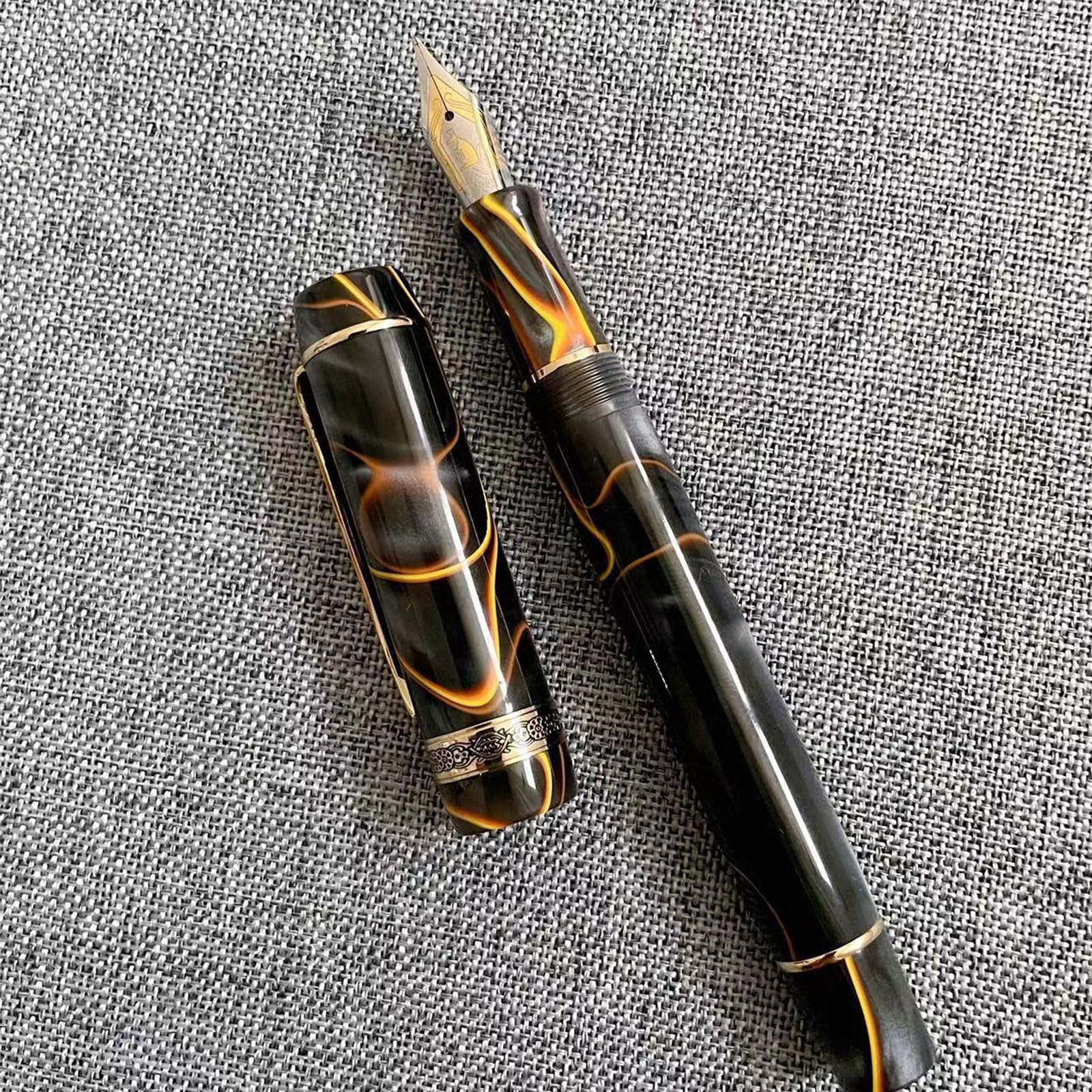 Elegante penna stilografica in acrilico per migliorare le tue abilità di scrittura a scuola o al lavoro, penna liscia