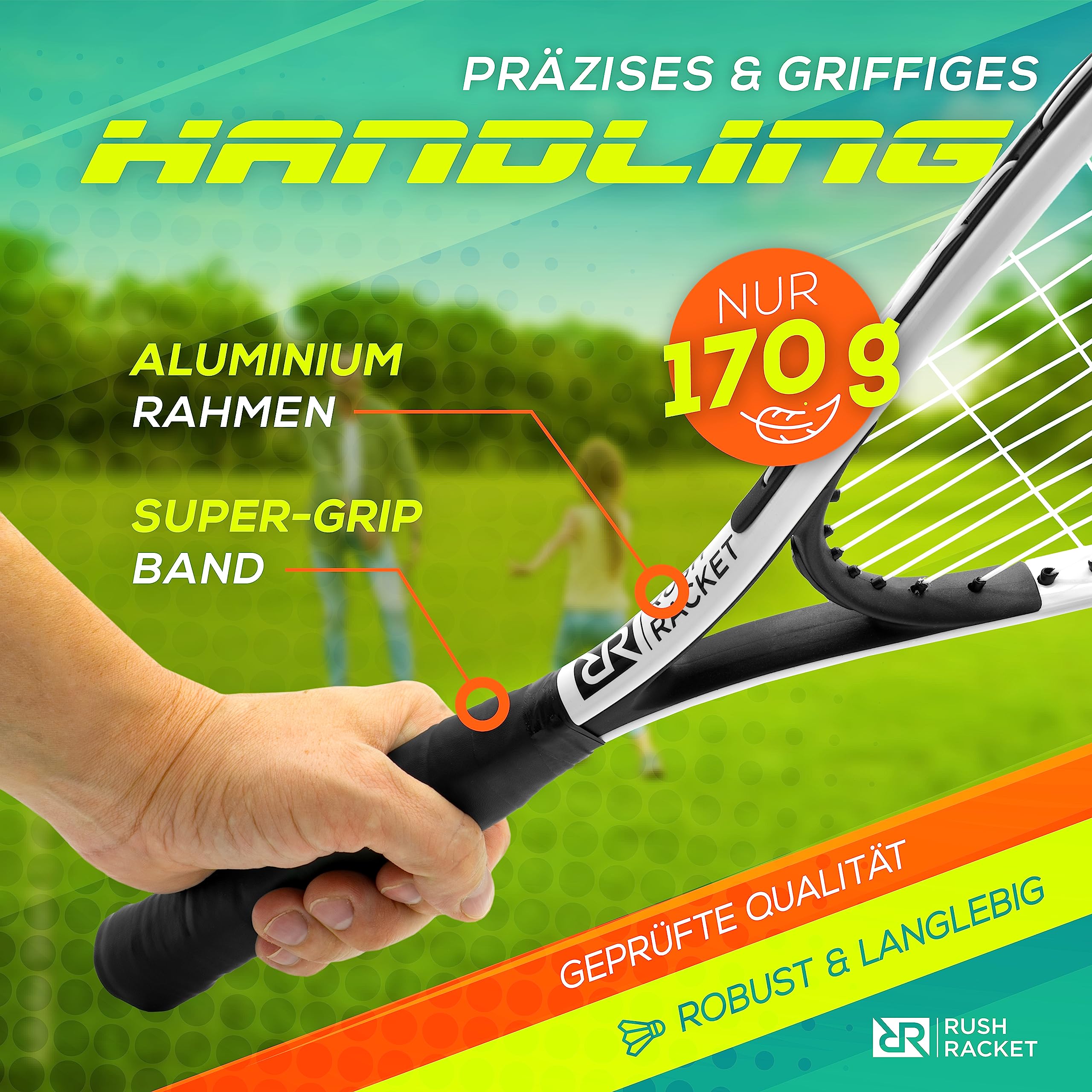 Badmintonset Dunlop Revo-Star Assault 82 shuttles - KW FLEX Racket