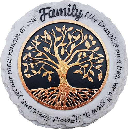 Spoontiques - Garden Décor - Family Stepping Stone - Decorative
