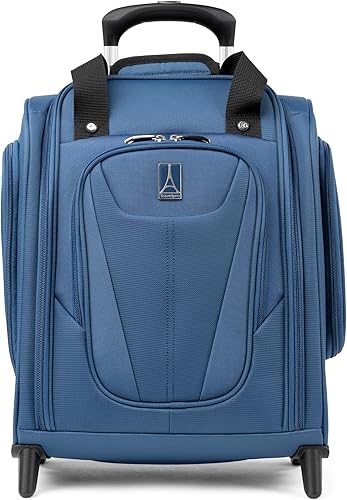 Travelpro Maxlite 5 Bolsa rodante debajo del asiento Azul Ensignd Blue Maxlite 5 - Bolsa de mano compacta para debajo del asiento
