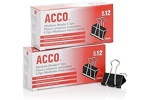 ACCO Small Binder Clips (72062)