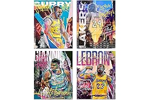 Basketball Wall Art Inspired By Stars