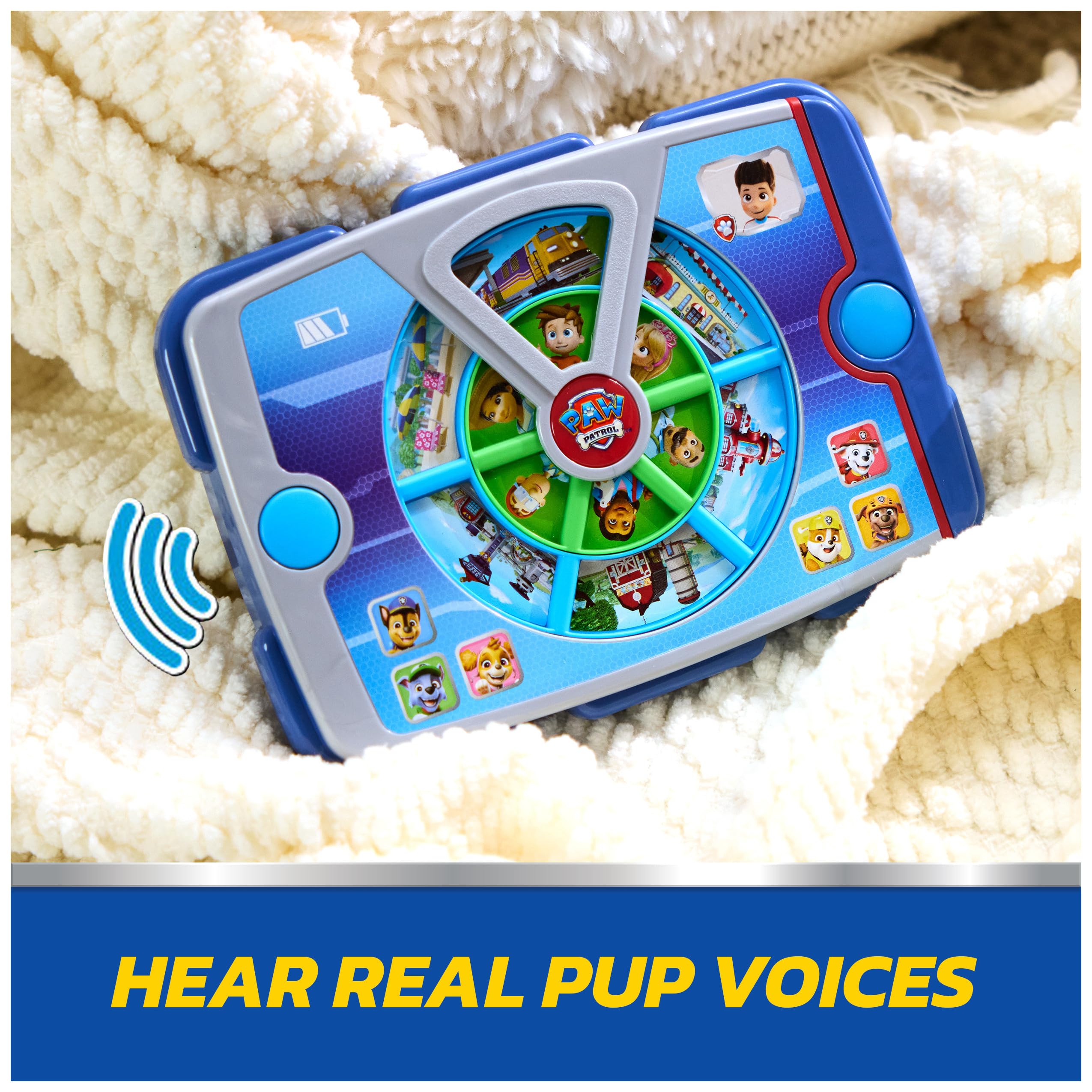 PAW Patrol Academy Rescue Mission Pup Pad, Interactive Toy with Lights, Sounds & Music, Pretend Play Kids Toys for Boys & Girls Ages 3 and Up
