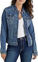 Wrangler Authentics Women's Stretch Denim Jacket - Classic Comfortable Fit with Pockets
