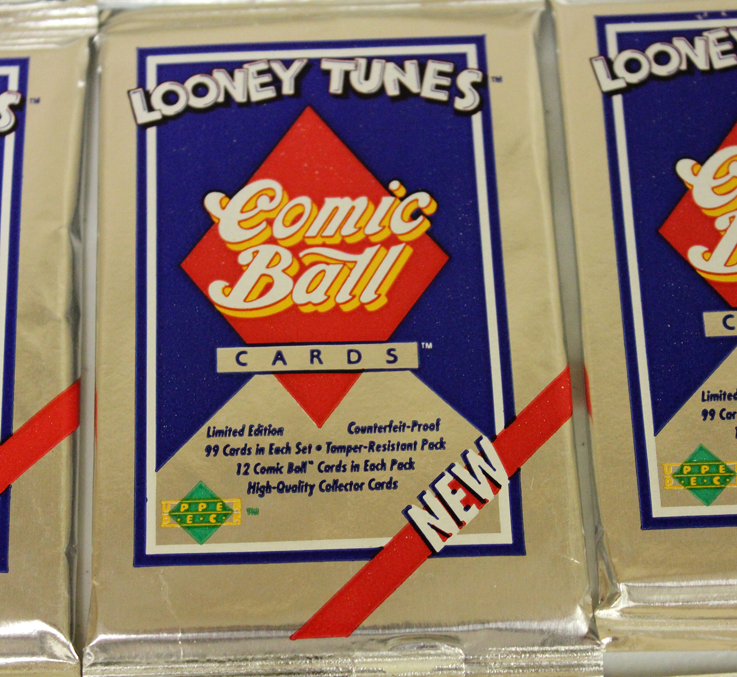 WARNER BROS Looney Tunes Comic Ball Series 1 Trading Cards (1 Case