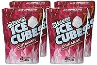 Vista 4 de ICE BREAKERS ICE CUBES Sandía Slushie con sabor a sandía, hecho con botellas de chicle sin azúcar de xilitol, 3.24 onzas (6 unidades, 40 piezas)