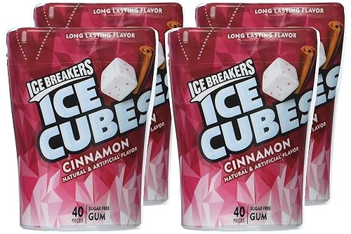 Miniatura 4 de ICE BREAKERS ICE CUBES Sandía Slushie con sabor a sandía, hecho con botellas de chicle sin azúcar de xilitol, 3.24 onzas (6 unidades, 40 piezas)