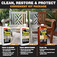 Vista 7 de Star Brite 081216 Starbrite Kit de Cuidado de Teca Pinta