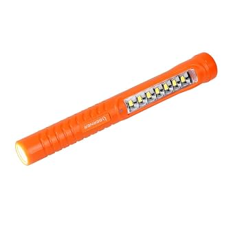 برنر 7 + 1 LED Workshop Pen Light بما في ذلك شاحن Mains Micro-USB