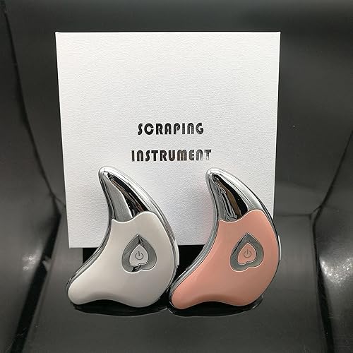 Miniatura 3 de Gua Sha herramienta de masaje raspado ultra suave borde micro corriente raspado placa vibrante rascado facial masajeador facial elevación