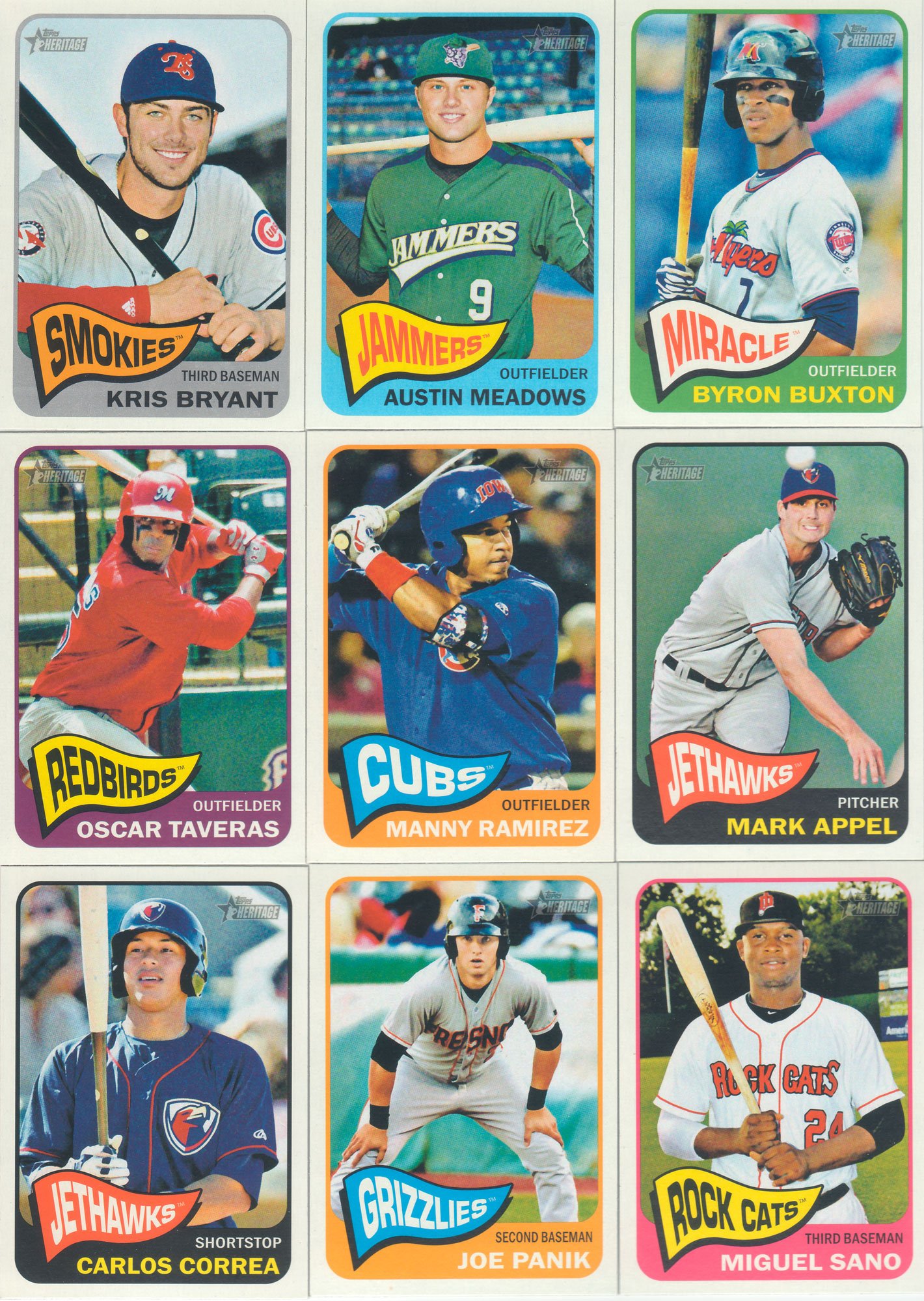 Amazon.com: 2014 Topps Heritage Baseball Minor Leagues Edition