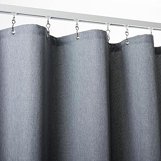 Room Divider Curtains by EverTrack – Curtains for Ceiling Mounted Curtain Track to Create a Private Space or Divide a Room...