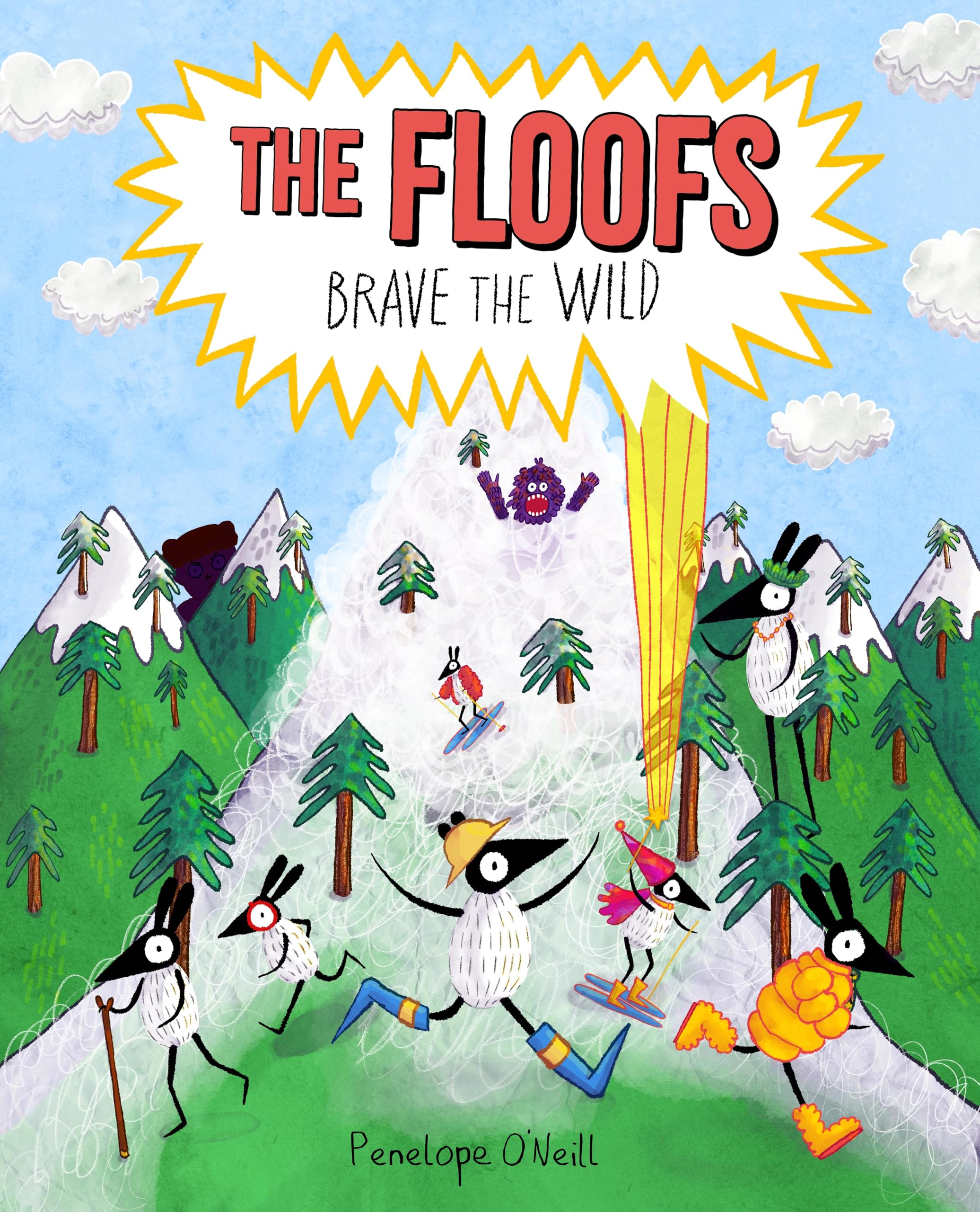 Penelope O'Neill - The Floofs Brave the Wild - Graphic Novel - Paperback