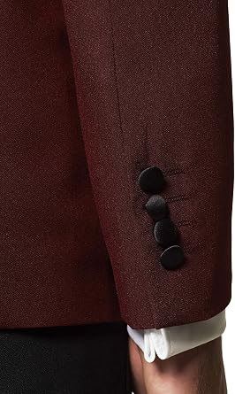 Opposuits Men's Formal Outfit - Premium Tuxedo Suit - Slim Fit -Includes Blazer, Pants and Bow Tie