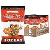 Vista 9 de Snack Factory Pretzel Crisps, Everything, 3 oz (paquete de 8)