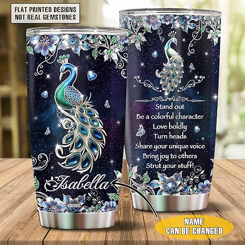 Miniatura 9 de Regalos personalizados para amantes de los pingüinos para mujeres, taza de café aislada de acero inoxidable de 20 onzas, botella de agua con tapa,