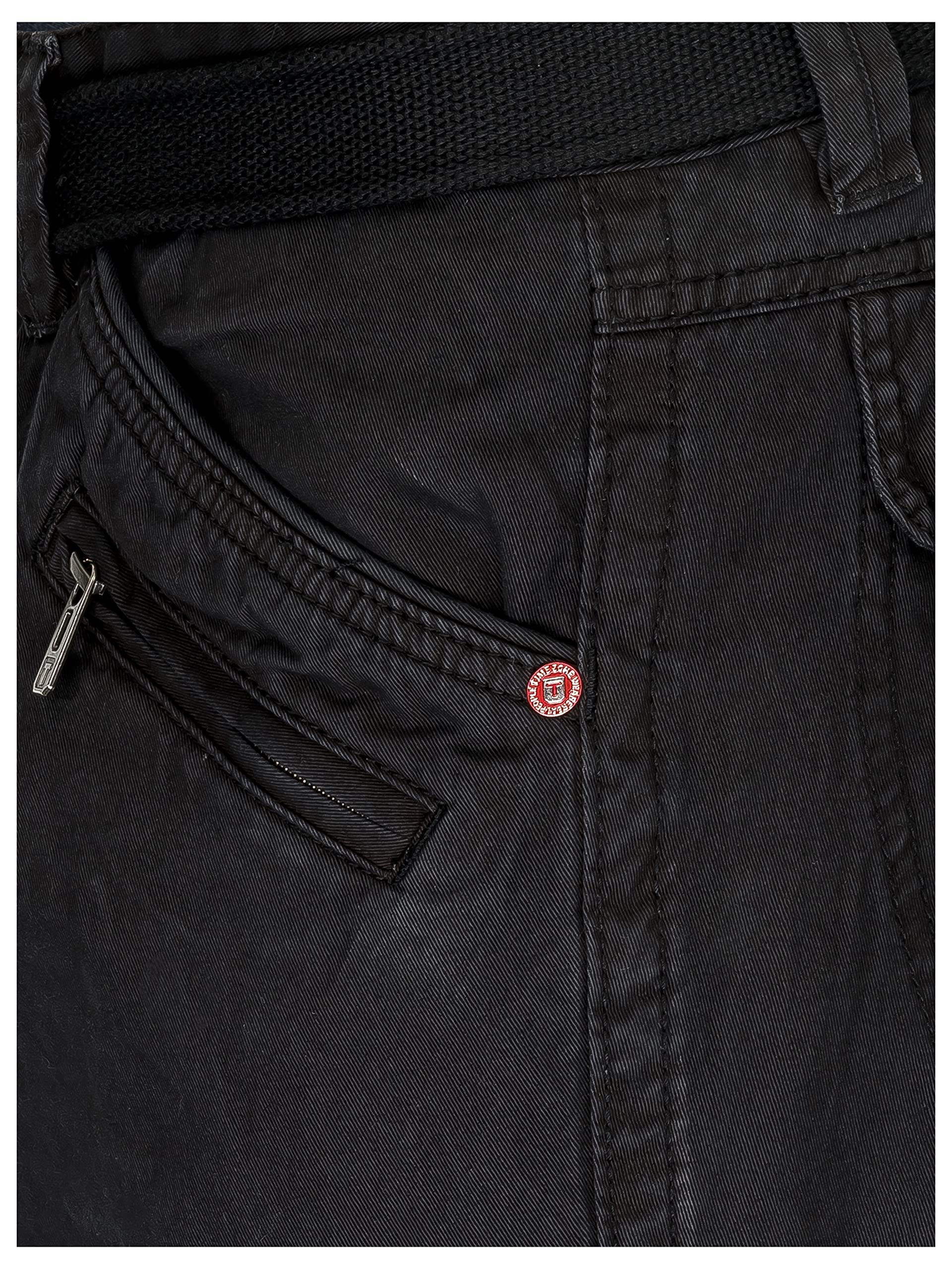 Timezone BenitoTZ Herren Cargohose Benito mit Stoffgürtel