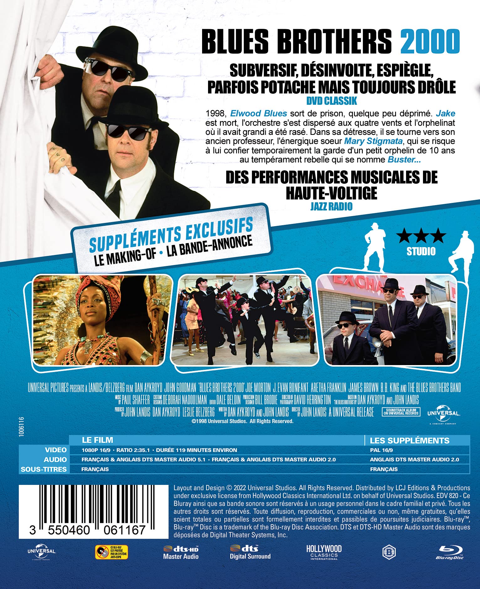 Blues Brothers 2000 [Blu-Ray]