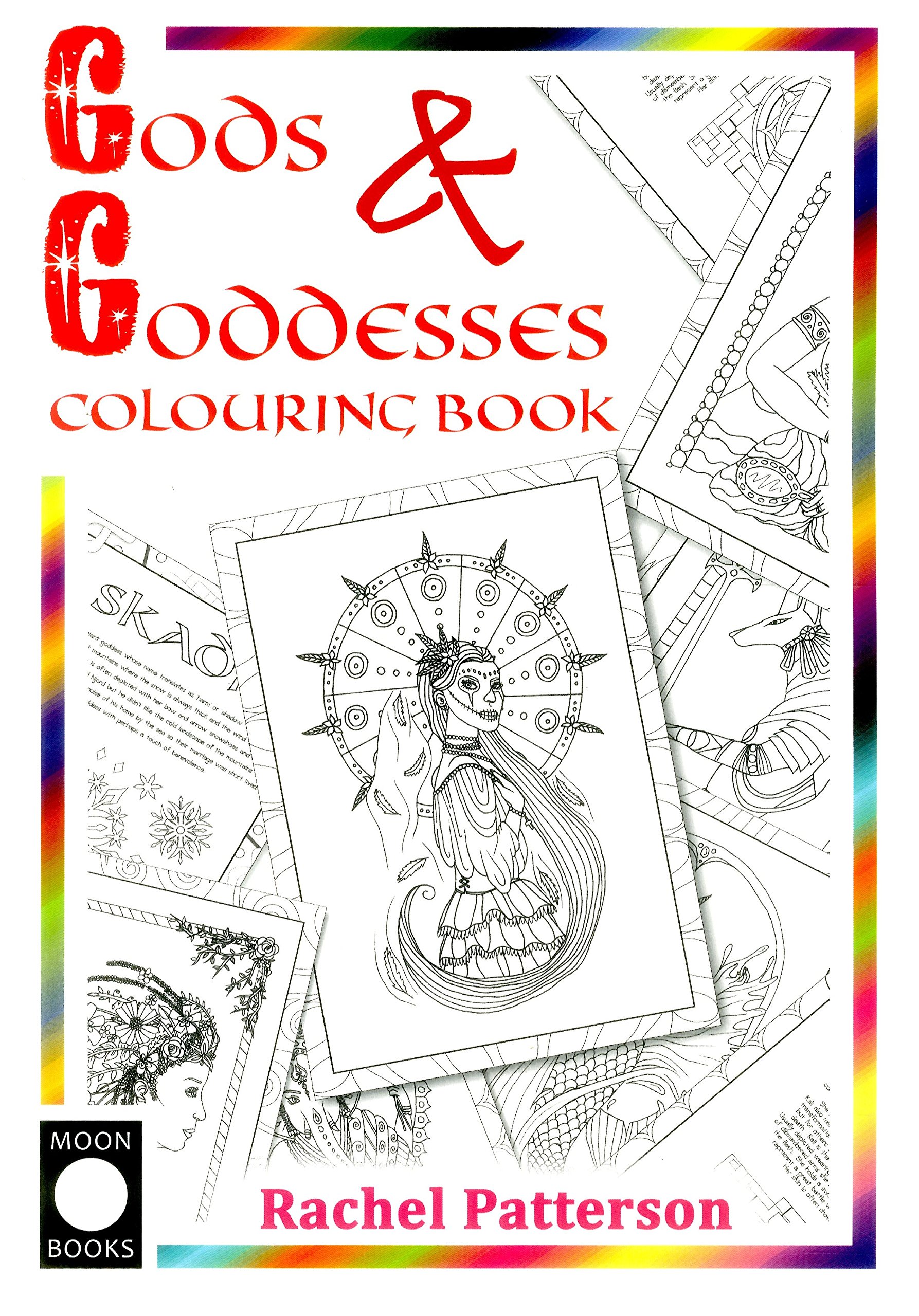 Moon Books Gods & Goddesses Colouring Book