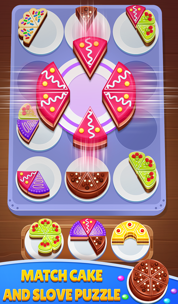 Cake Sort 3d - Match and Merge - App on Amazon Appstore