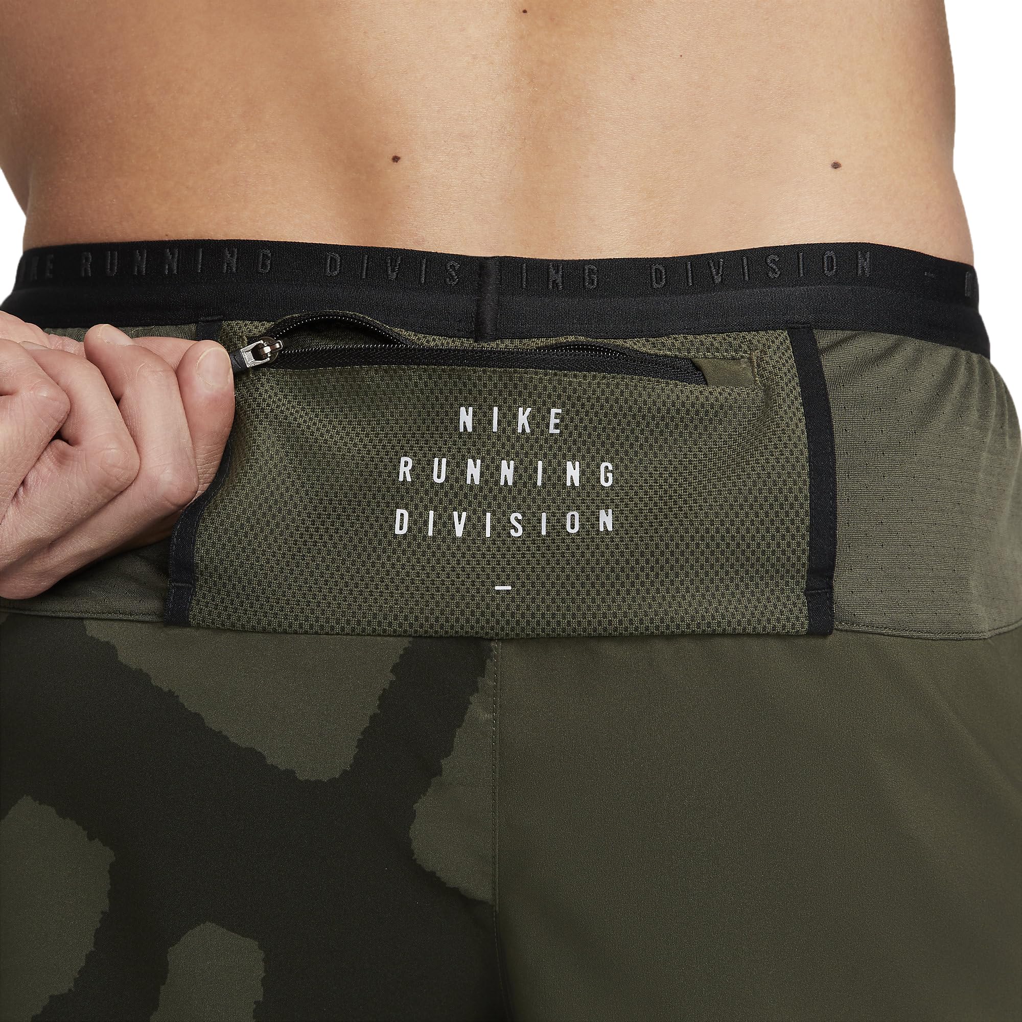 Nike Dri-FIT Stride Run Division - Pantalones cortos de correr 2 en 1 para hombre