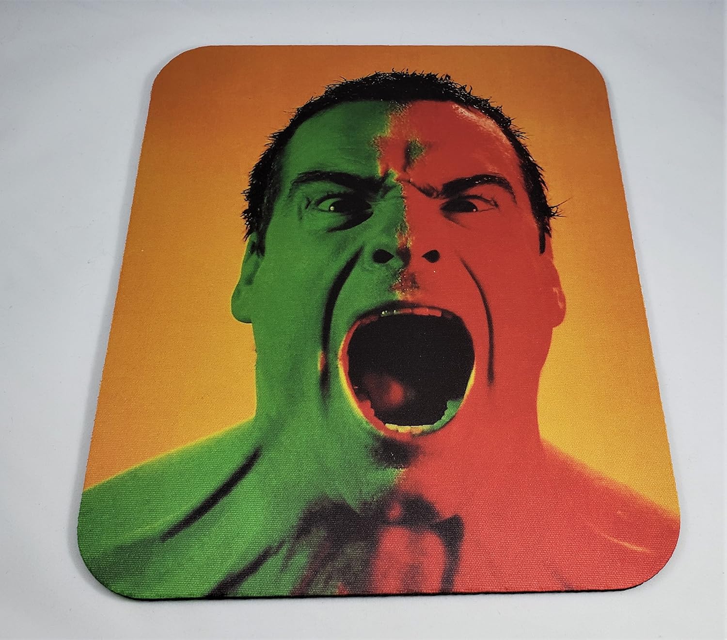 Henry Rollins Aaaagggh! Computer Mouse Pad (1/4th Inch Thick)