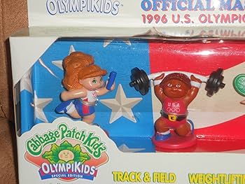 キャベツ人形　オリンピックフィギュアセット　1996年USA Amazon.com: Mattel Cabbage Patch Olympikids Special Edition