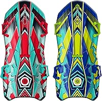 SNO-Storm Premium Foam 50-Inch Snow Sled - Durable, Fast, Safe Ride for Adults & Kids