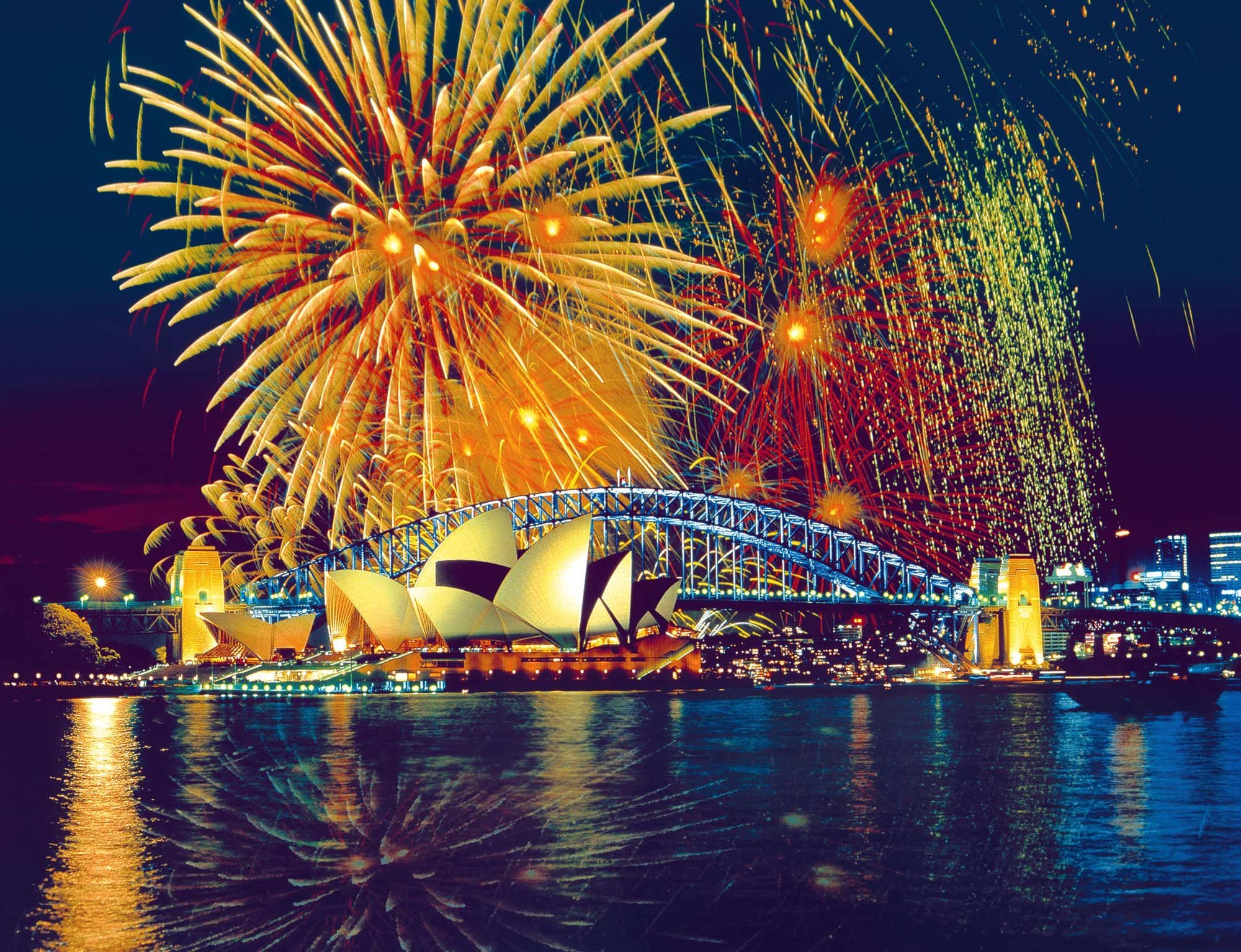 Ravensburger - 16622 - Puzzle Classique - Feu D'Artifice Sur Sydney - 2000 Pièces