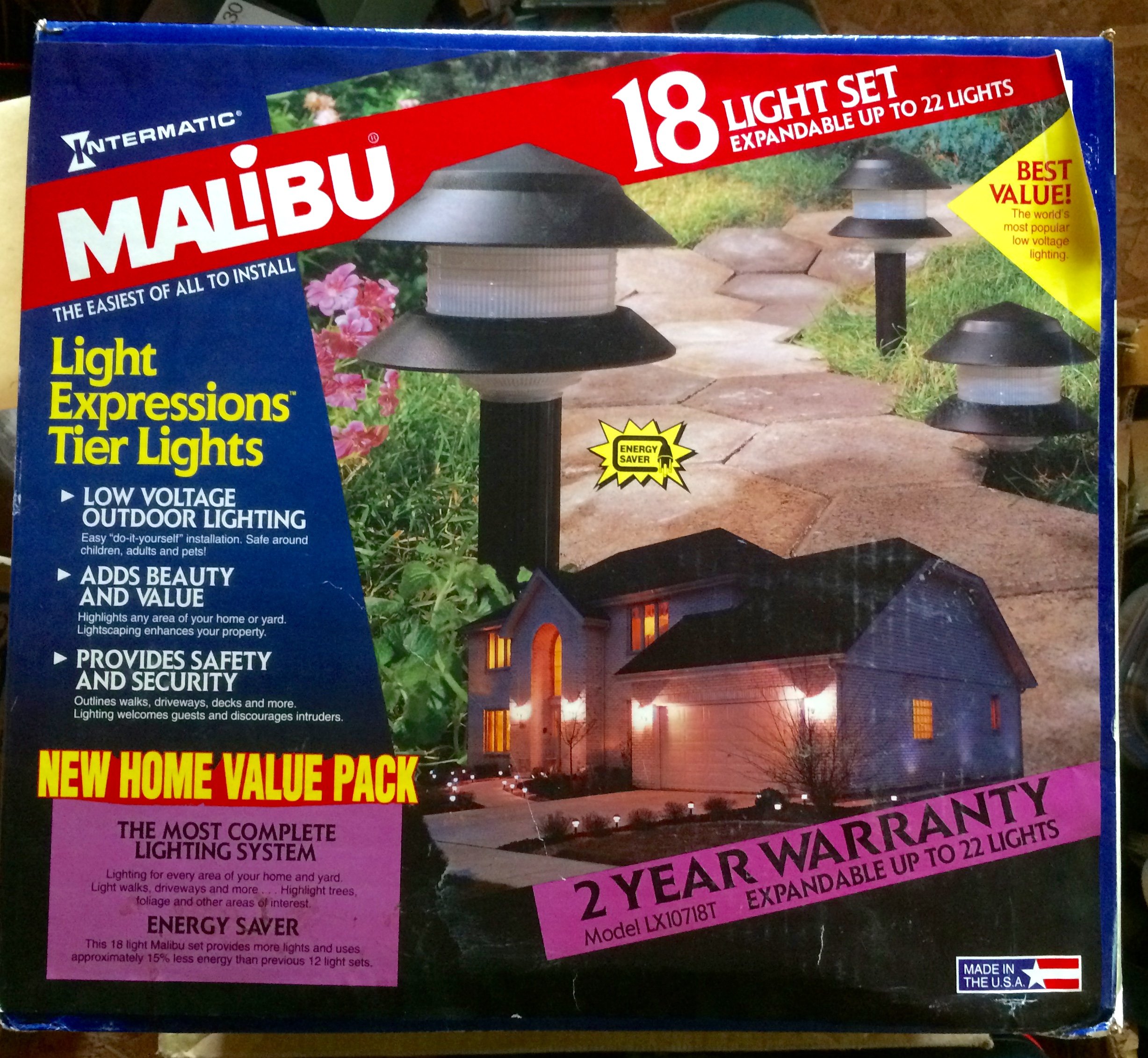 Malibu Lighting Systems Malibu Low Voltage Landscape Lighting 8 Pack