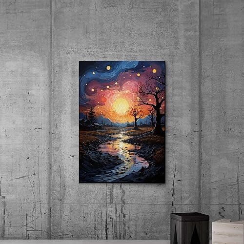 Miniatura 3 de The Stroll by Vincent Van Gogh, Hiking Art Print,Van Gogh Nature Art,Van Gogh Tree,Stroll Wall Art, Nature Lover Gift,Van Gogh Scenery Print,