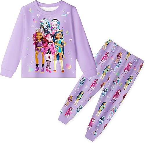 Vestido de monstruo para niñas vestido casual para la escuela disfraz de ropa para niños pequeños