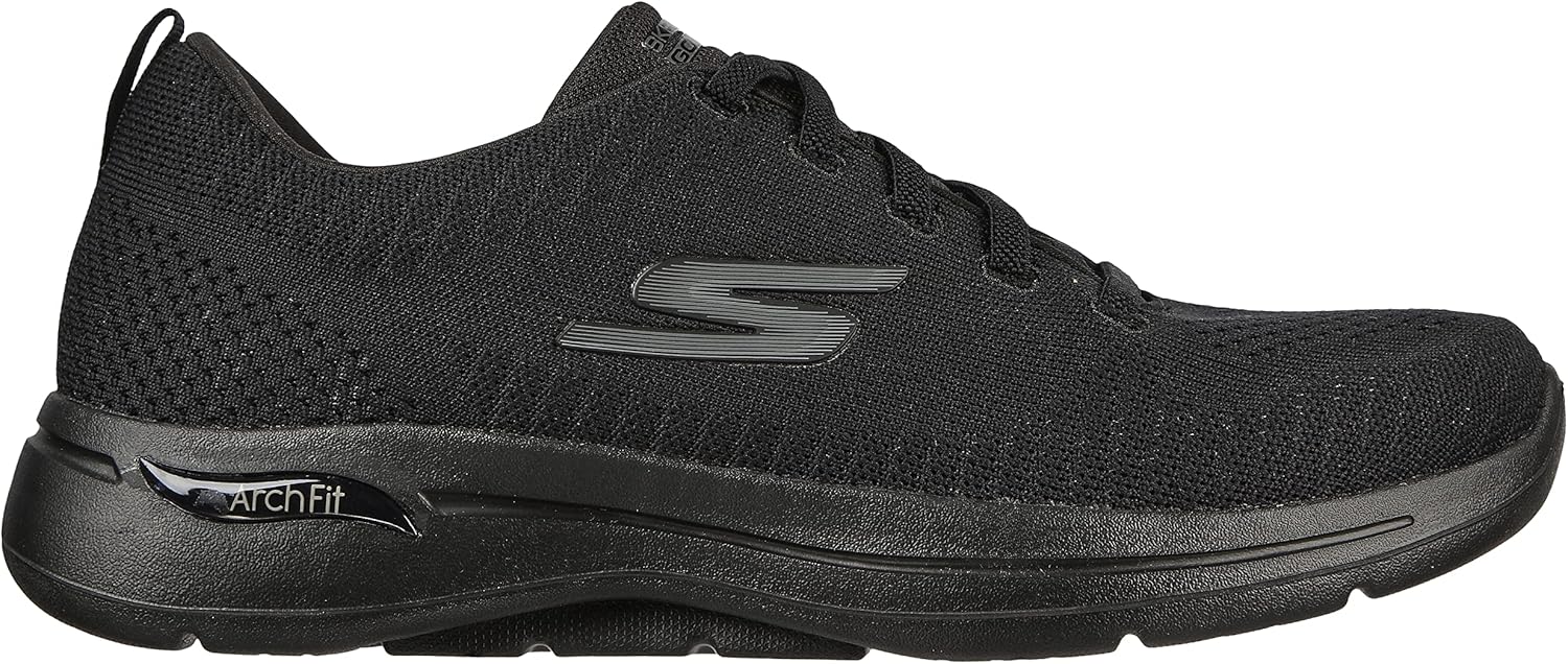 Skechers Men's Gowalk Arch Fit-Athletic Workout Walking Shoe with Air Cooled Foam, Black, 15 X-Wide - Image 6