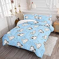 Vista 10 de Black Blue Butterfly Comforter Set for Girls Women,Boho Butterfly Sun and Moon Mandala Printed Bedding Set with 2 Pillowcases(Black Blue Twin)