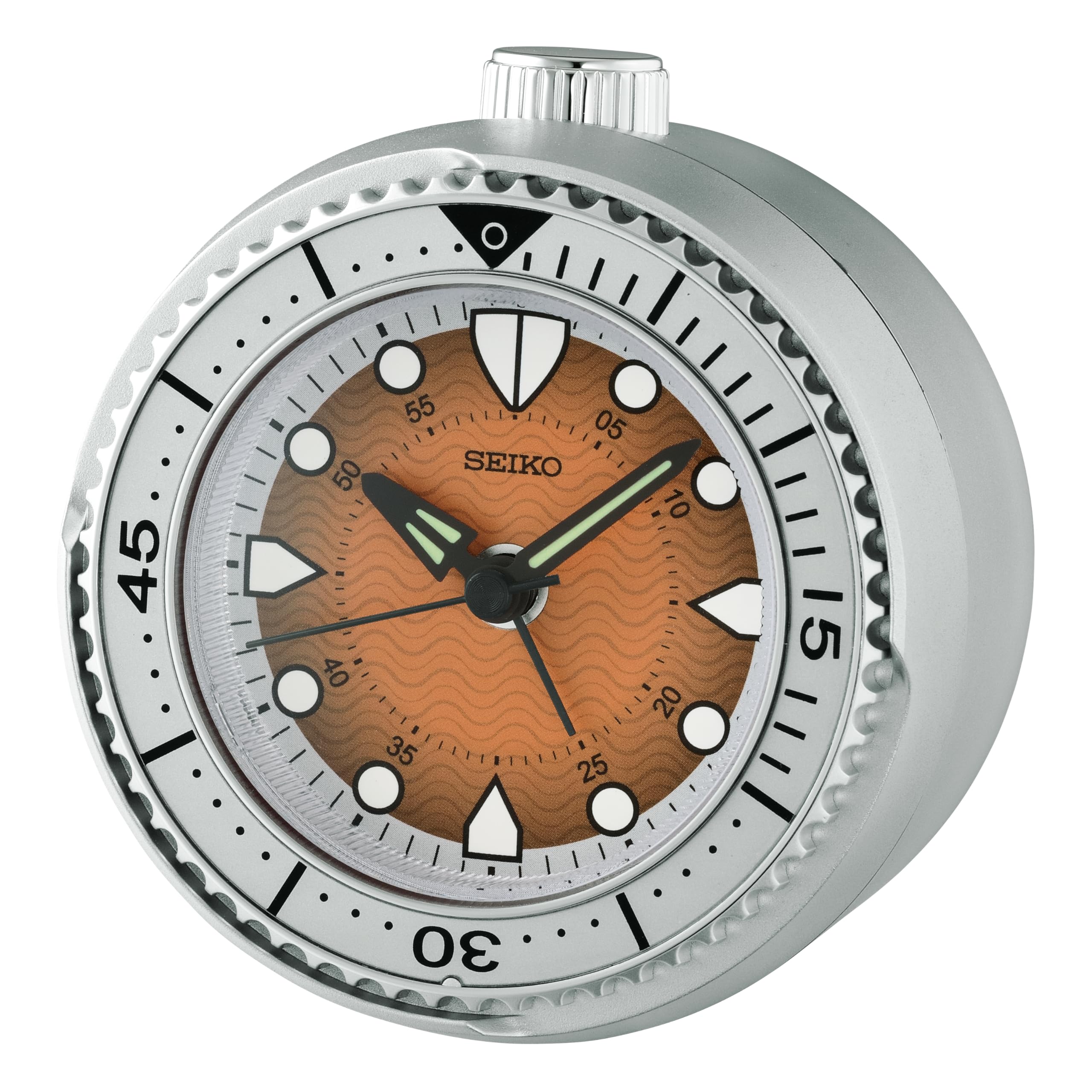 Amazon.com: SEIKO QHE207TLH Watch Face Non Ticking Bedroom Alarm
