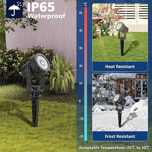 Miniatura 6 de Focos solares que cambian de color para exteriores, 20 focos LED solares de color IP65, luces solares para exteriores, impermeables,