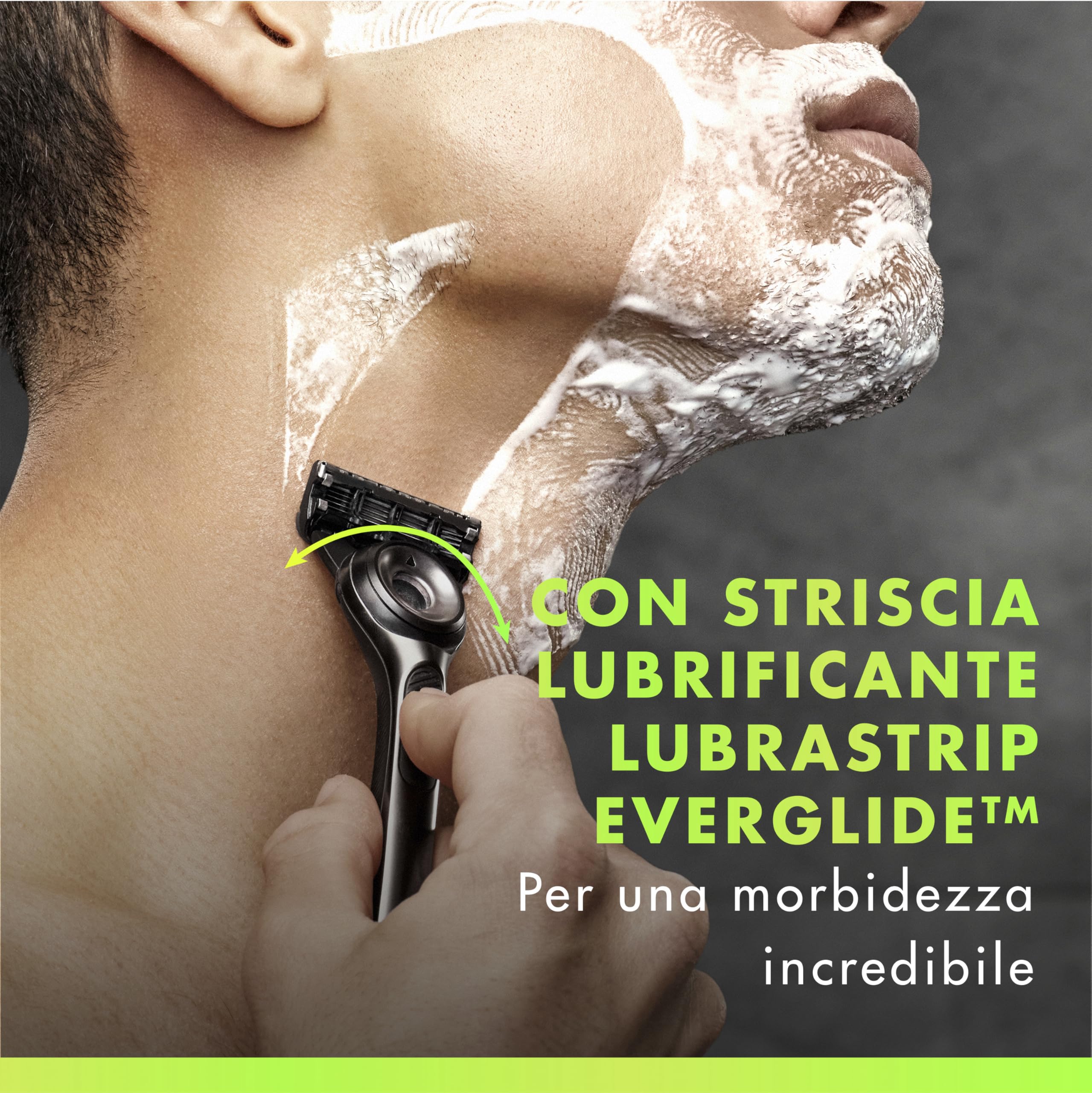 Gillette Labs Lamette di Ricambio per Rasoio da Uomo, Confezione da 10, Compatibili con Gillette Labs con Barra Esfoliante e Heated Razor, Rasatura Profonda Uomo, Lame di Precisione