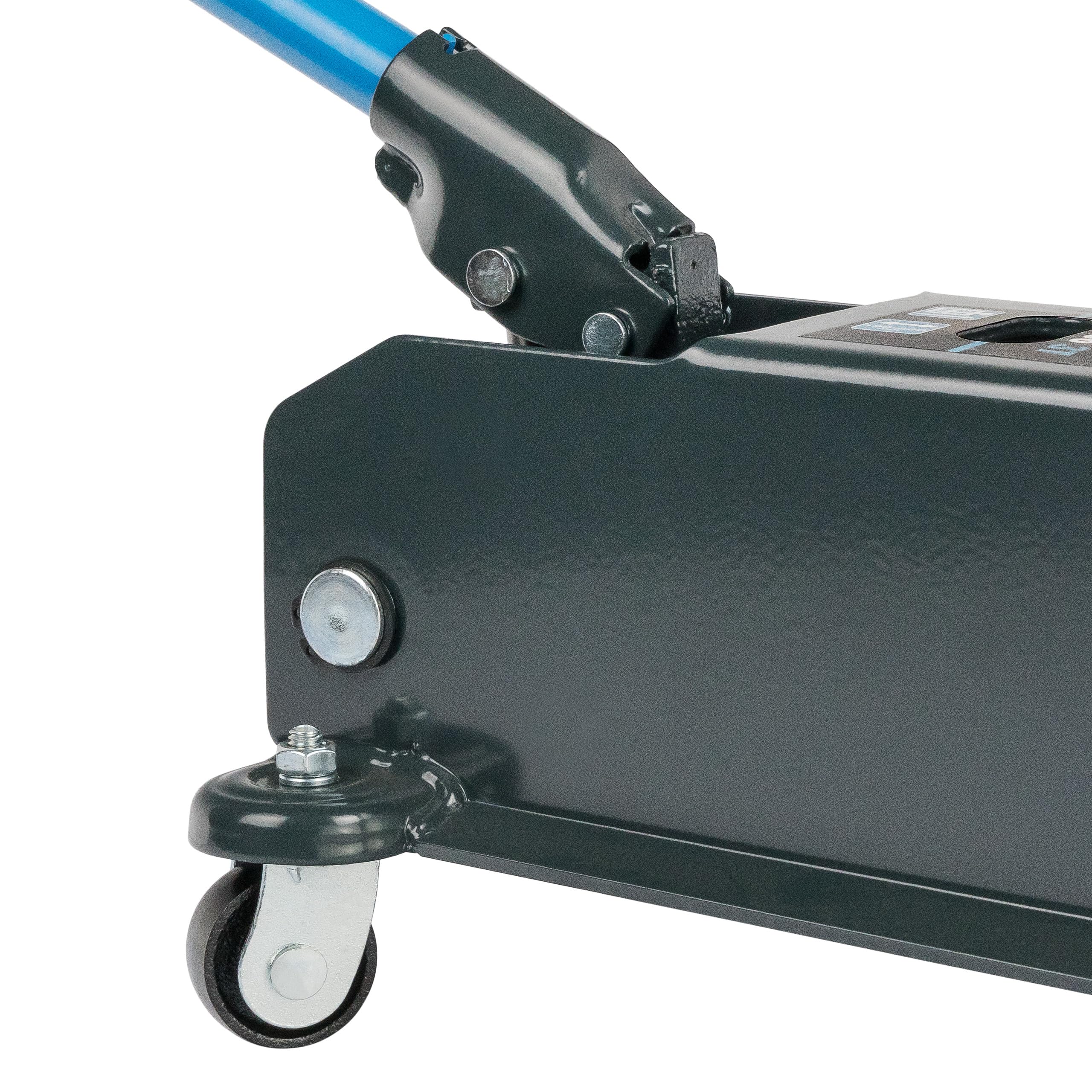 STIX Hydraulischer Wagenheber OLN-06 Rangierwagenheber 3 T | Hubhöhe 200–535 mm, 360° Rollen, 2x Gummiauflage, für SUV, Transporter, Geländewagen