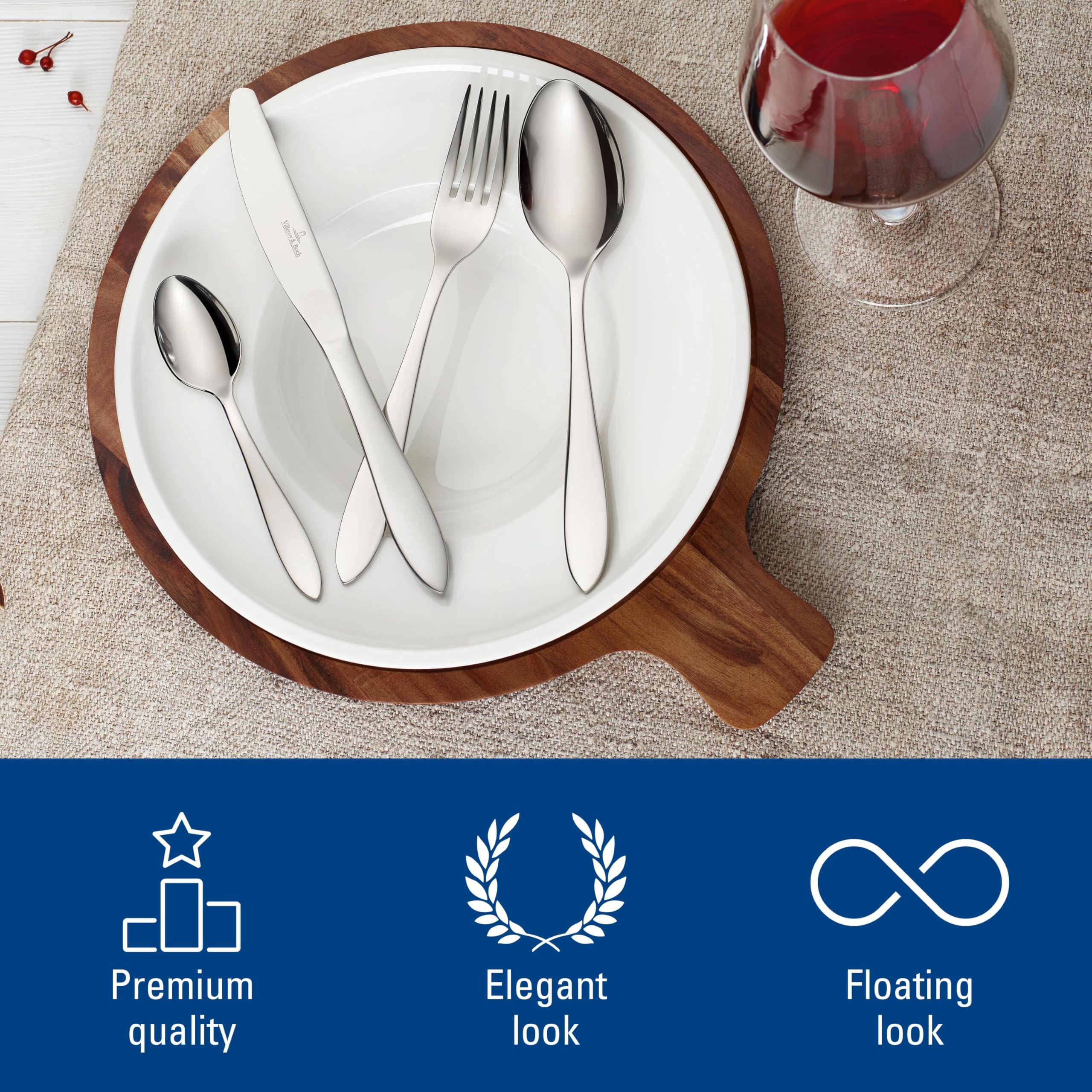 Amazon.co.jp: (ビレロイ＆ボッホ)Villeroy&Boch アーサー カトラリー