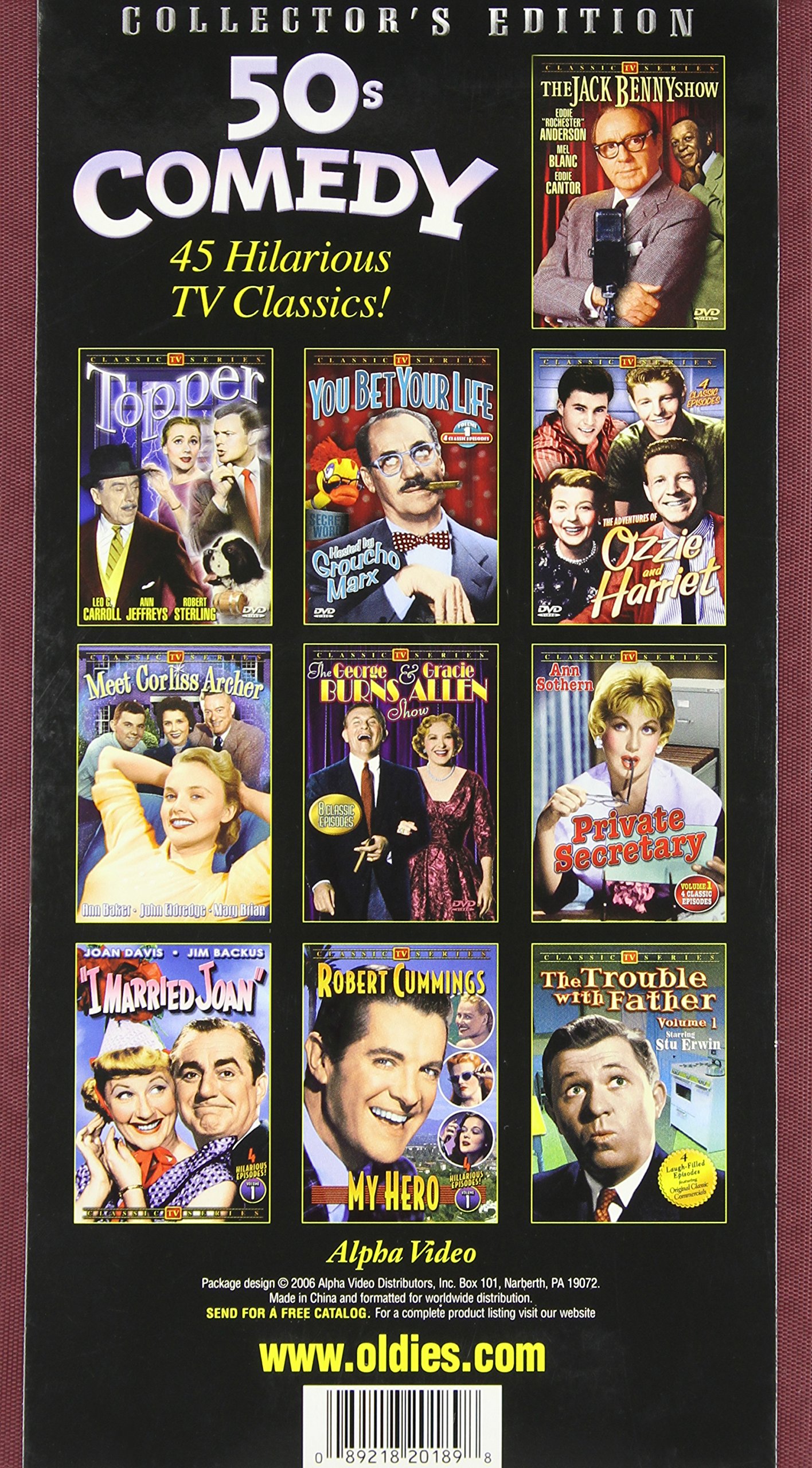 50s Comedy TV Classics [Region 1] [NTSC]