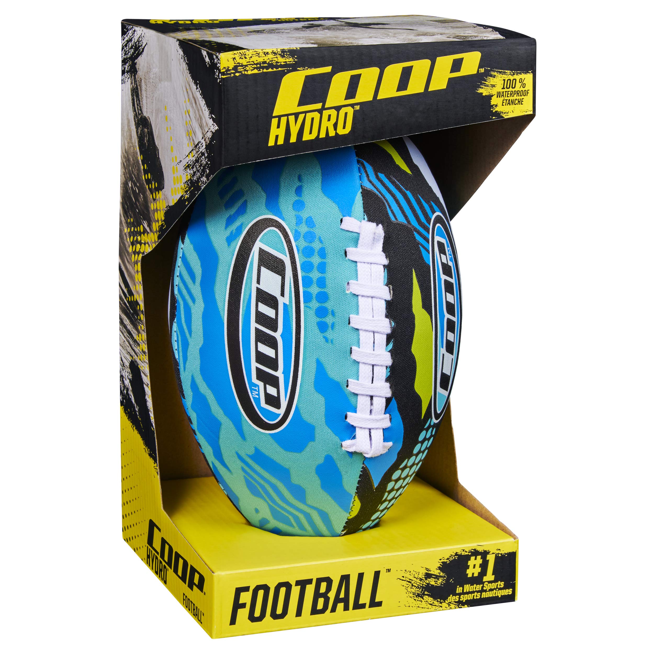 COOP Hydro - Balón de fútbol impermeable (24 cm)
