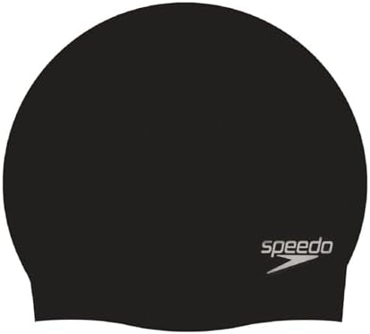 Speedo Unisex Moulded Silicone Swim Cap for Men and Women