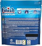 Finish Quantum Dishwasher Detergent Pods, 3-Chamber Formula, 90 Tabs | Powerball Action, No Pre-Rinse, Grease & Stain Removal, Scrubs Dried-On Food, Deep Clean & Virtually Sparkling Shine