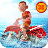 Different kinds of tracks Kids Outdoor Wilderness Surfers Water Cycle Game