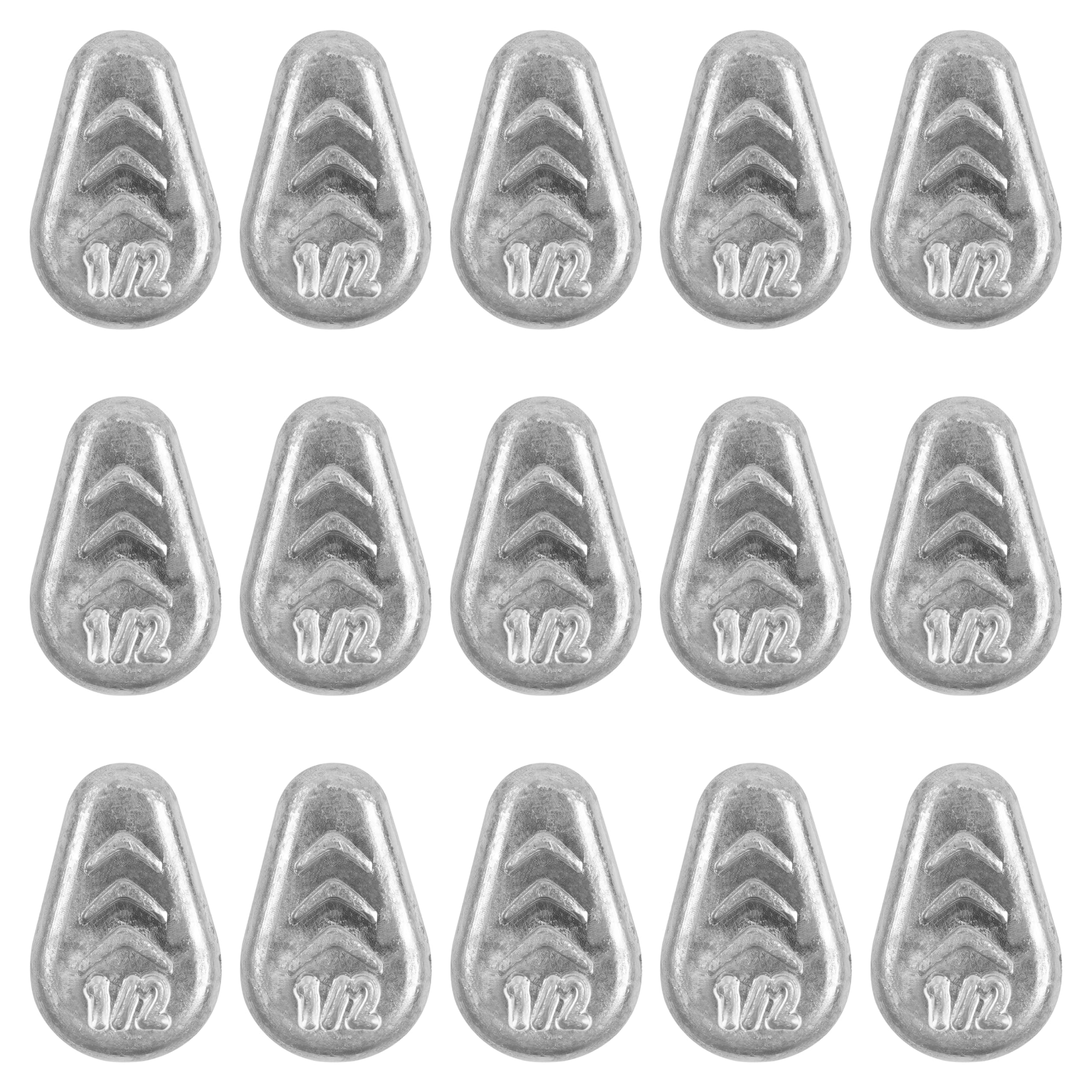 No Roll Sinker Fishing Weights Flat Inline Weight Sinkers No Snag Catfish Sinkers for Fishing Saltwater Surf Gear Tackle 1/2oz-4oz