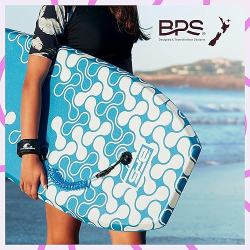 Miniatura 6 de Own the Wave Correa de bodyboard  Correa de surf de muñeca en espiral de alta calidad con bobina ligera y tapón